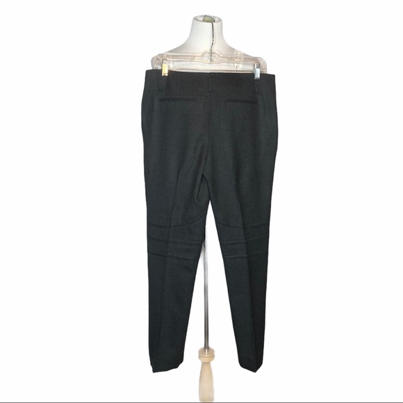 Vintage Jason Wu Moto Style Wool Zipper Trousers Gray 6 - Picture 14 of 16